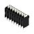 Conector Pci Lsf-Smt 3.50/08/180 3.5Sn Bk Tu 1825700000 Weidmuller Conexel - Imagem 1