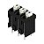 Conector Pci Lsf-Smt 5.08/03/180 3.5Sn Bk Tu 1826060000 Weidmuller Conexel - Imagem 1