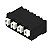 Conector Pci Lsf-Smt 5.08/04/90 1.5Sn Bk Tu 1869690000 Weidmuller Conexel - Imagem 1