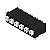 Conector Pci Lsf-Smt 5.08/06/90 3.5Sn Bk Tu 1824850000 Weidmuller Conexel - Imagem 1