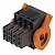 Conector Pci Tomada B2L 3.50/32Lh Sn Bk 1748620000 Weidmuller Conexel - Imagem 1