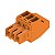 Conector Pci Tomada Bl 3.50/03/90 Sn Or Bx 1638560000 Weidmuller Conexel - Imagem 1