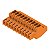 Conector Pci Tomada Bl 3.50/10/90 Sn Or Bx 1638630000 Weidmuller Conexel - Imagem 1