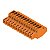 Conector Pci Tomada Bl 3.50/12/90 Sn Or Bx 1638650000 Weidmuller Conexel - Imagem 1