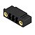 Conector Pci Tomada Sc 3.81/03/90F 3.2Sn Bk Bx 1793340000 Weidmuller Conexel - Imagem 1