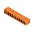 Conector Pci Tomada Sc 3.81/12/90G 3.2Sn Or Bx 1942170000 Weidmuller Conexel - Imagem 1