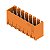 Conector Pci Tomada Sl 3.50/07/180G 3.2Sn Or Bx Laranja 1604520000 Weidmuller Conexel - Imagem 1
