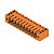 Conector Pci Tomada Sl 3.50/10/90F 3.2Sn Or Bx 1607120000 Weidmuller Conexel - Imagem 1