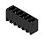 Conector Pci Tomada Sl 3.81/ 6/180G3.5Sn Preto 1793560000 Weidmuller Conexel - Imagem 1