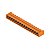 Conector Pci Tomada Sl 5.08Hc/15/90G 3.2Sn Or Bx 1147700000 Weidmuller Conexel - Imagem 1