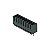 Conector Pci Tomada Sl-Smt 3.50/06/180G 3.2Sn Bk Bx 1842360000 Weidmuller Conexel - Imagem 1