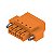 Conector Plug Bcf 3.81/04/180F Sn Or Bx 1970370000 Weidmuller Conexel - Imagem 1