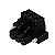 Conector Plug Blzp 5.08/03/180F Sn Bk Bx 1944340000 Weidmuller Conexel - Imagem 1