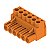 Conector Plug Blzp 5.08/06/180 Sn Or Bx 1943620000 Weidmuller Conexel - Imagem 1