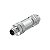 Conector Plug Saism-4/8S-M12 4P D-Zf 1892120001 Weidmuller Conexel - Imagem 1
