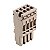 Conector Plug Zp 2.5/1An/ 04 Polos 1815500000 Weidmuller Conexel - Imagem 1