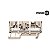 Conector Ptr 2.5/4/O Tnhe 1933910000 Weidmuller Conexel - Imagem 1