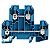 Conector Wdk 10 Azul 1186750000 Weidmuller Conexel - Imagem 1