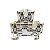 Conector Wdk 2.5 /35/Du-Pe Wem Vd/Am 1036400000 Weidmuller Conexel - Imagem 1
