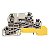Conector Wdl 2.5/Nt/L/Pe 1029800000 Weidmuller Conexel - Imagem 1