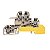 Conector Wdl 2.5/S/L/L/Pe/35 Wemid 1031100000 Weidmuller Conexel - Imagem 1