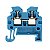 Conector Wdu 1.5/15/R 3.50 Wem Azul 1754170000 Weidmuller Conexel - Imagem 1