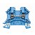 Conector Wdu 2.5/35 Wemid Azul 1020080000 Weidmuller Conexel - Imagem 1