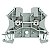Conector Wdu 2.5/35 Wemid Cinza 1037720000 Weidmuller Conexel - Imagem 1