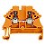 Conector Wdu 2.5N/35 Pa Laranja 1023760000 Weidmuller Conexel - Imagem 1