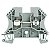 Conector Wdu 4/35 Wemid Cinza 1037800000 Weidmuller Conexel - Imagem 1