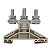 Conector Wf 6/ 2/35 Bz Wemid Bege 1789770000 Weidmuller Conexel - Imagem 1