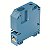 Conector Wnt70N/35/10 X 3 Wemid Azul 9512210000 Weidmuller Conexel - Imagem 1