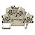Conector Zdk 2.5-2 Db+Br 1791470000 Weidmuller Conexel - Imagem 1