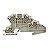 Conector Zdl 2.5/L/L 1720830000 Weidmuller Conexel - Imagem 1