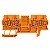 Conector Zdu 1.5/4Pa Laranja 1775610000 Weidmuller Conexel - Imagem 1