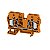 Conector Zdu 10 Or 1830610000 Weidmuller Conexel - Imagem 1