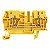 Conector Zdu 2.5 Wemid Amarelo 1683270000 Weidmuller Conexel - Imagem 1