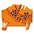 Conector Zdu 2.5-2 Pa Laranja 1772080000 Weidmuller Conexel - Imagem 1