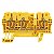 Conector Zdu 2.5/3An Amarelo 1683350000 Weidmuller Conexel - Imagem 1