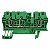 Conector Zdu 2.5/3An Wemid Verde 1683360000 Weidmuller Conexel - Imagem 1