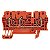 Conector Zdu 2.5/3An Wemid Vermelho 1683340000 Weidmuller Conexel - Imagem 1