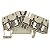 Conector Zdu 4-2/4An 1806980000 Weidmuller Conexel - Imagem 1