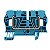 Conector Zdu 6 Wemid Azul 1608630000 Weidmuller Conexel - Imagem 1