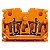 Conector Zdub 2.5-2/2An/Dm Or 1704370000 Weidmuller Conexel - Imagem 1