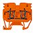 Conector Zdub 2.5-2/2An/Ts15 Pa Lara 1712770000 Weidmuller Conexel - Imagem 1