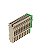 Conector Zp 2.5/1An/11 Gn/Be 11 Polos 1867180000 Weidmuller Conexel - Imagem 1