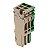 Conector Zp 2.5/1An/3 Gn/Be 1867100000 Weidmuller Conexel - Imagem 1