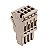 Conector Zp 2.5/1An/Qv/4 Wemid 1815220000 Weidmuller Conexel - Imagem 1