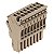Conector Zp 2.5/1An/Qv/8 Wemid 1815260000 Weidmuller Conexel - Imagem 1