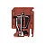 Conector Zvl 1.5 Wemid Marron 1650370000 Weidmuller Conexel - Imagem 1